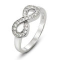 Hot Sales 925 Sterling Silver Infinity Ring Jewelry